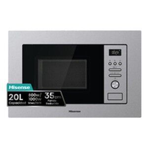 Mikrowelle mit Grill Hisense BIM320G41X 800 W 20 L Stahl