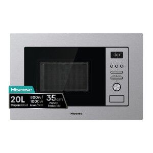 Mikrowelle mit Grill Hisense BIM320G41X 800 W 20 L Stahl