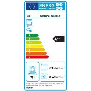 Pyrolytherd AEG GU5PB43FSM 72 L |  Öfen   | Chef Up