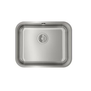 Sink with One Basin Teka BE5040 MAX Silver |  Sinks   | Chef Up