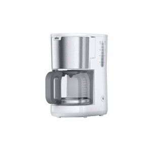 Drip Coffee Machine Braun KF1500WH White 1000 W 10 Cups 15 Cups |  ...
