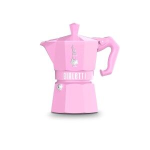 Cafetière Italienne Bialetti MOKA EXCLUSIVE 3T Rose Aluminium Plast...