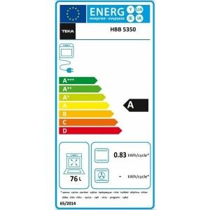 Four Teka HBB5350WH 3552 W 76 L