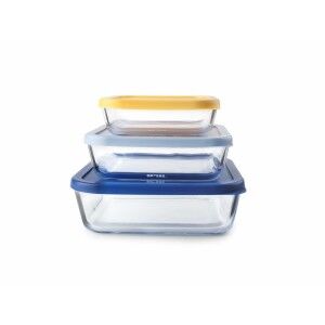 3 Lunchbox-Set Ibili 689200 |  Brotdosen, Lebensmittelbehälter und ...