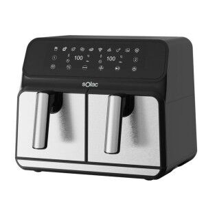 Air Fryer Solac FA1520 Black 1700 W 8 L |  Fryers   | Chef Up