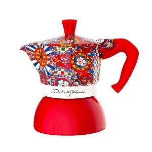 Cafetière Italienne Bialetti 0005337 Rouge Aluminium 2 Tasses
