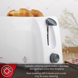 Toaster Magefesa Weiß 750 W |  Toaster   | Chef Up