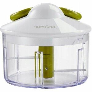 Mini-Hachoir Manuel avec Cordon Tefal K1330404 Blanc Acier inoxydab...