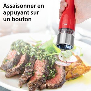 Moulin Poivre/Sel électrique - ADE -KITCHEN GADGETS - Acier inoxyda...