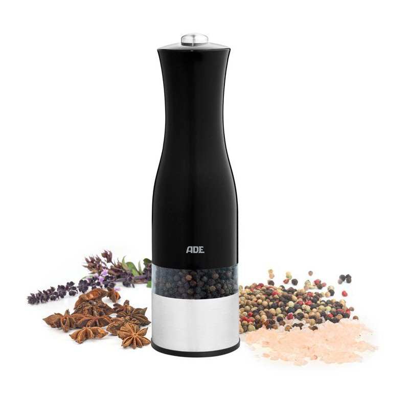 Moulin Poivre/Sel électrique - ADE -KITCHEN GADGETS - Acier inoxyda...