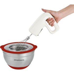 Salatschüssel-Set - ARTHUR MARTIN - AM032 - 16-20-24 cm - Luftdicht...