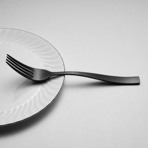 Besteckset - ARTHUR MARTIN - AM5136 - 24-teilig - Edelstahl - Schwa...