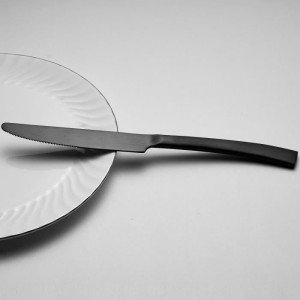 Besteckset - ARTHUR MARTIN - AM5136 - 24-teilig - Edelstahl - Schwa...