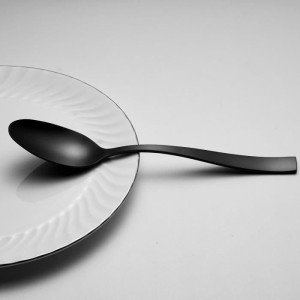 Besteckset - ARTHUR MARTIN - AM5136 - 24-teilig - Edelstahl - Schwa...