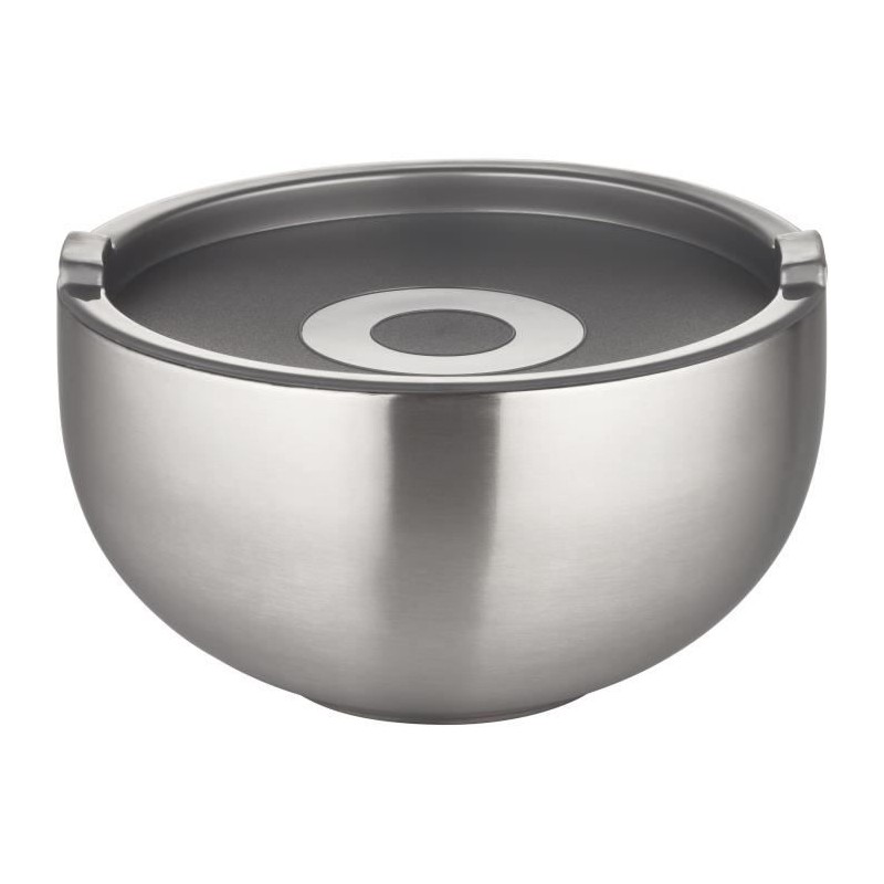 Saladier isotherme - GSW - 26 cm - Acier inoxydable | Bols et Salad...