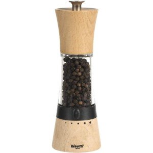 Pfeffermühle – BISETTI – PISA – 18 cm – Holz/Acryl |  Gewürzstände ...