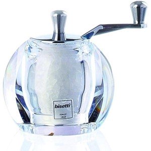 BISETTI 6918S Elba Acrylic Salt Mill 9cm |  Spice and sauce boats  ...