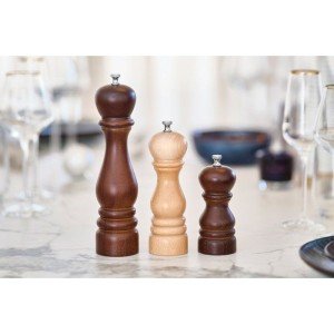 Pfeffermühle - BISETTI - ROMA - 19 cm - Walnuss |  Gewürzstände und...