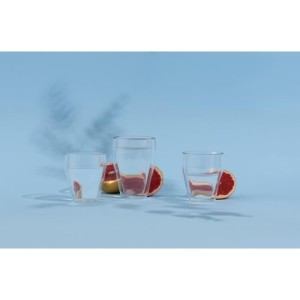 Set 6 verres thermo - BODUM - Titlis - Double paroi - 0.35 l - Tran...