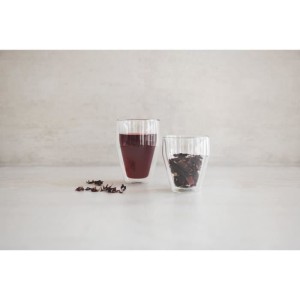 6er-Set Thermogläser - BODUM - Titlis - Doppelwandig - 0,35 l - Tra...