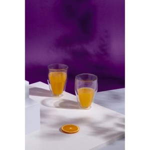 Set of 6 thermo glasses - BODUM - Titlis - Double wall - 0.35 l - T...