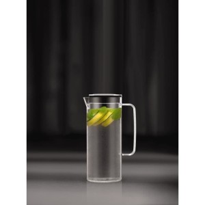 Plastic Infuser Pitcher - BODUM - Melior - Lid - 1.2 l - Transparen...