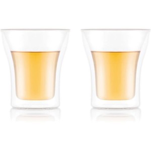 2er-Set Gläser - BODUM - Assam - Doppelwandig - 0,2 l - Transparent...