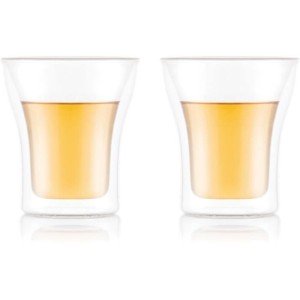 2er-Set Gläser - BODUM - Assam - Doppelwandig - 0,2 l - Transparent...