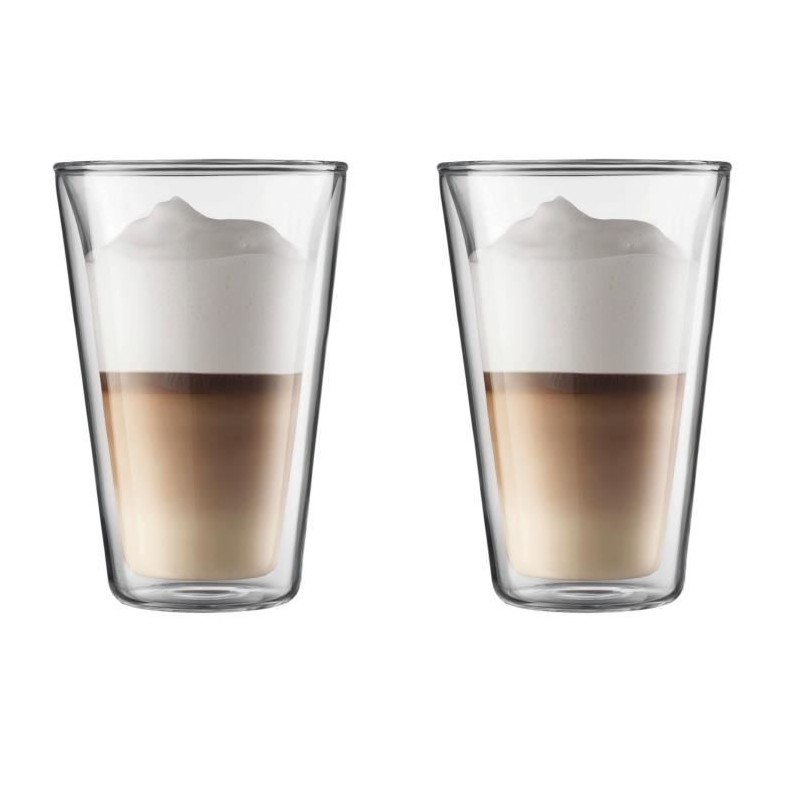 Set 2 verres - BODUM - Canteen - Double paroi - 0.4 l - Transparent...