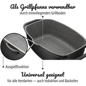 GSW Gourmet Granite Induction Cooker - 6 l