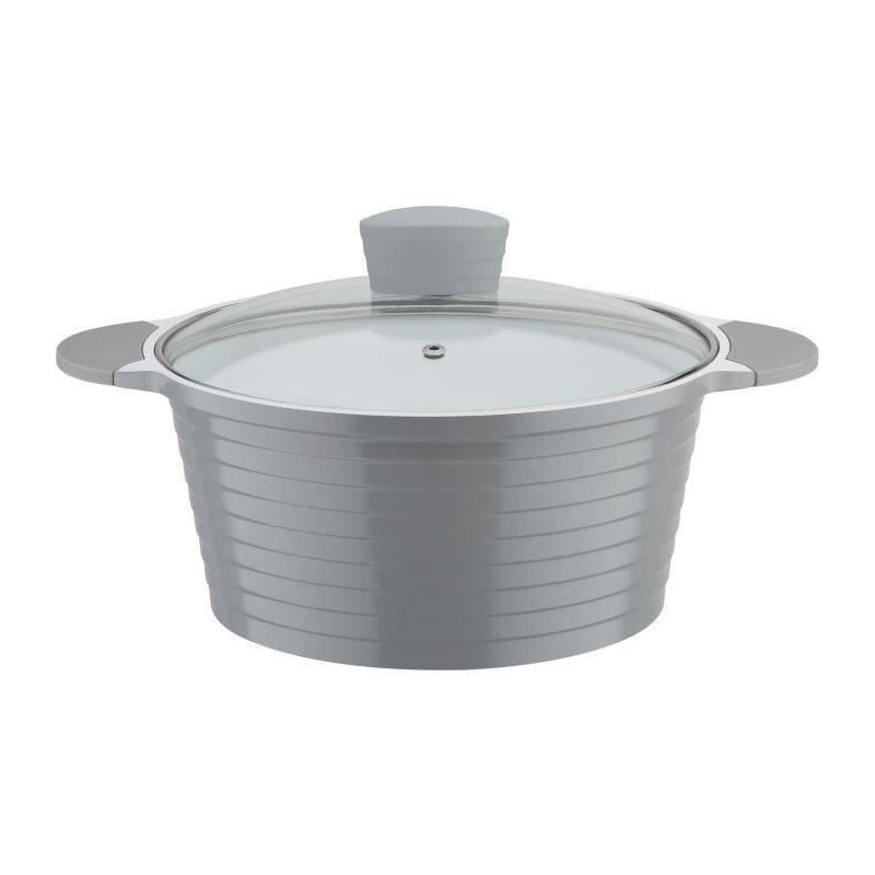 GSW Greblon ceramic induction cooker with induction Bolero Gray - 28 cm