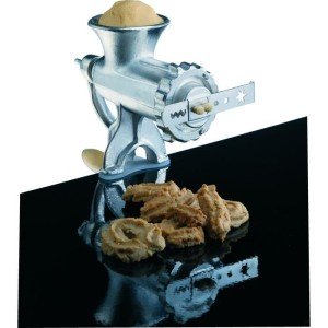Cast iron manual mincer - BAUMALU - 450076 - No. 8 with pastry acce...