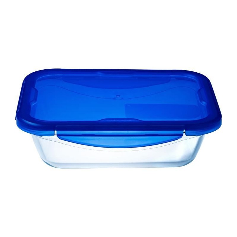 Rechteckige Box mit Deckel - PYREX - 1451026 - 20 x 15 cm - 800 ml ...