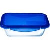PYREX COOK & GO Rectangular preservation dish 3,3l 30x23cm + Blue l...