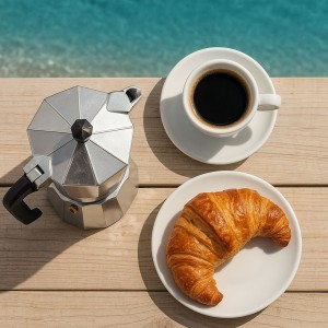 Cafetiere - Ghidini - ITALEXPRESS - Aluminium - 14 Tasses - Gris