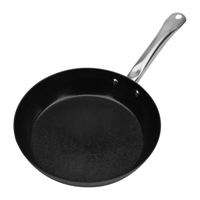 Poele AVANTI 24 cm - GSW - Acier Carbone - Induction - Anti-adhésif - Passe au four