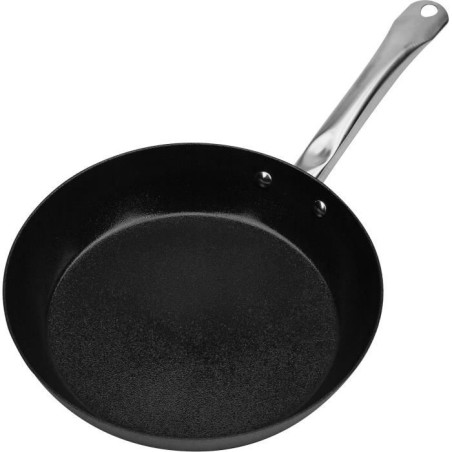 AVANTI 24 cm Bratpfanne - GSW - Kohlenstoffstahl - Induktion - Antihaftbeschichtung - Backofengeeignet