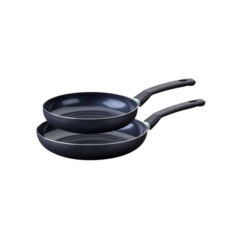 Set de 2 poeles - FACKELMANN - Brandao - Antiadhésives céramique - 24 et 28 cm