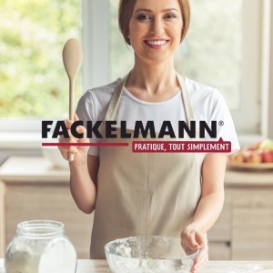 2er-Set Küchenspachtel - FACKELMANN - Harzgriff - 52 cm