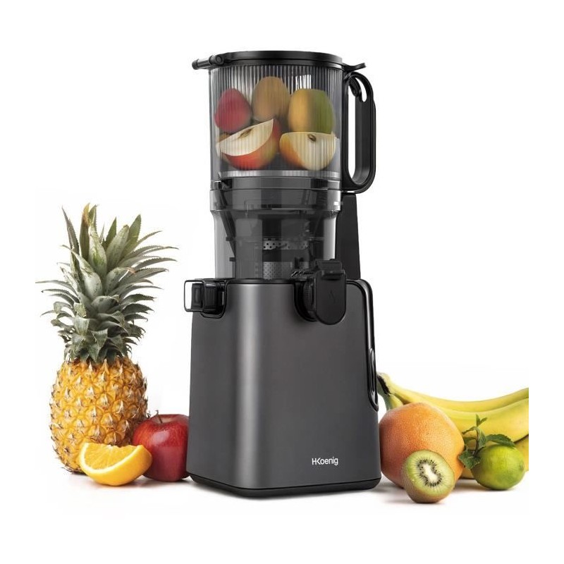 Entsafter mit breiter Öffnung - HKoeNIG - GSX26 - 250 W - 1,8 l - Schwarz