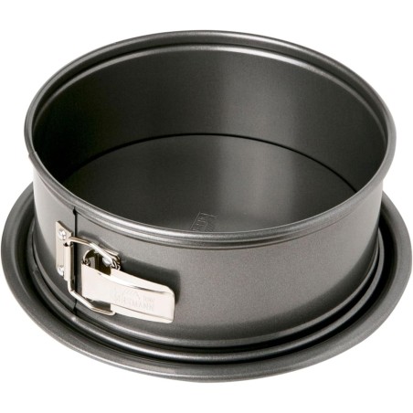 Moule a fond amovible - BIRKMANN - EASY BAKING - Acier carbone - Anti adhésif - 20 x 20 x 9 cm