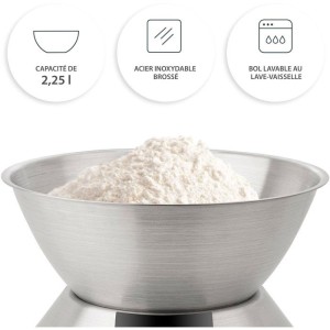 Balance de cuisine digitale - ADE - HANNA - Acier inoxydable/Plasti...