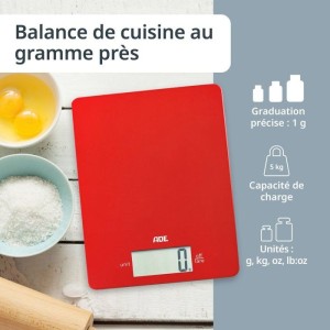 Balance de cuisine digitale - ADE - LEONIE - Plastique ABS - 22 x 1...