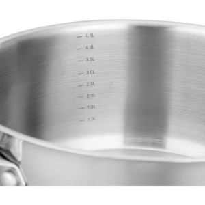 AM2513 Arthur Martin Suppentopf 28 cm mit Deckel – Edelstahl – Alle Wärmequellen einschließlich Induktion