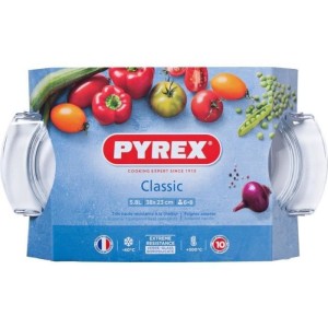 PYREX oval Auflauf 4,5 L |  Geschirr, Tabletts und Quellen   | Chef Up