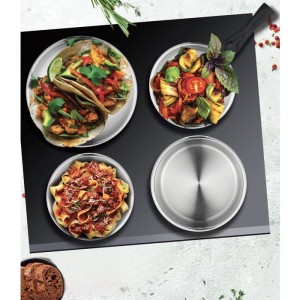 Induktionskochgeschirr-Set – ARTHUR MARTIN – AM2189 – Edelstahl 18/10 – 5-teilig – abnehmbarer Griff