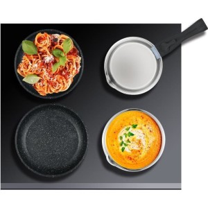 Batterie de cuisine induction - Arthur Martin - AM1275 - Acier inoxydable - 15 pieces - Poignée amovible - Tous feux dont induc
