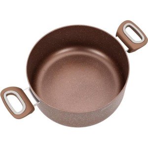 Pot - ARTHUR MARTIN - AM5531 - 28 cm with glass lid - Aluminum - Al...