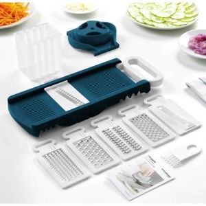 Foldable mandolin - ARTHUR MARTIN - AMM530 - 6 in 1 - 3 grater blad...