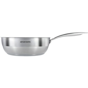 Sauteuse grand chef - ARTHUR MARTIN - AM4490 - Ø20 cm - Inox 18/10 - Tous feux dont induction